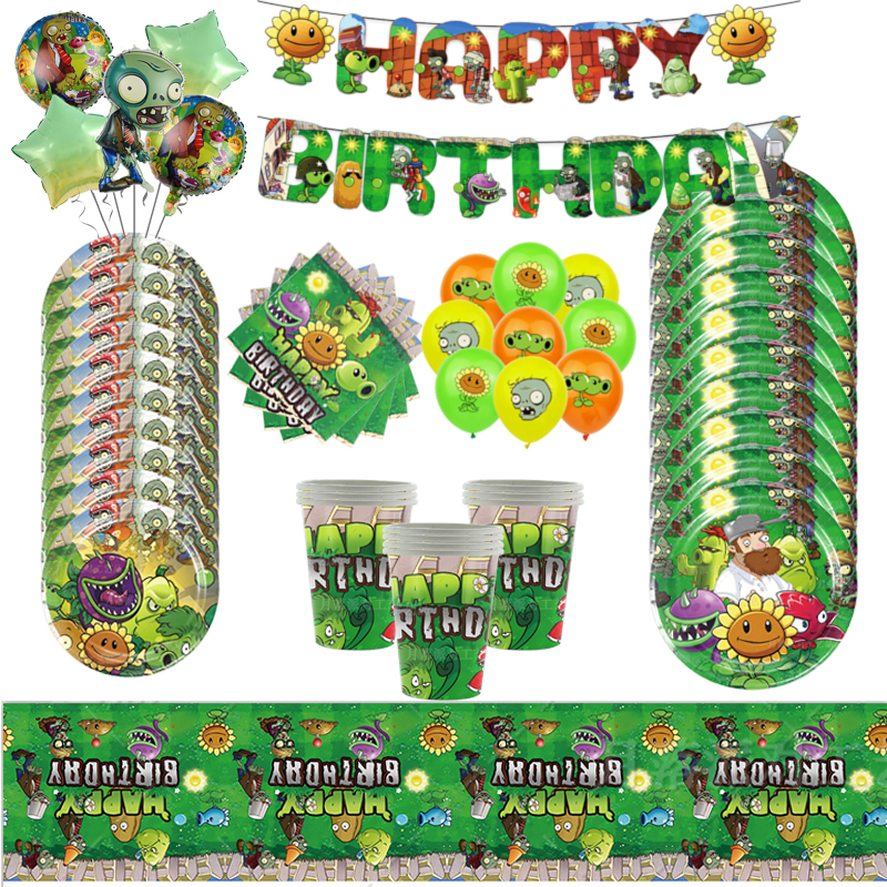 Party Games Good - Cute Cartoon Plants V.S. Zombies game