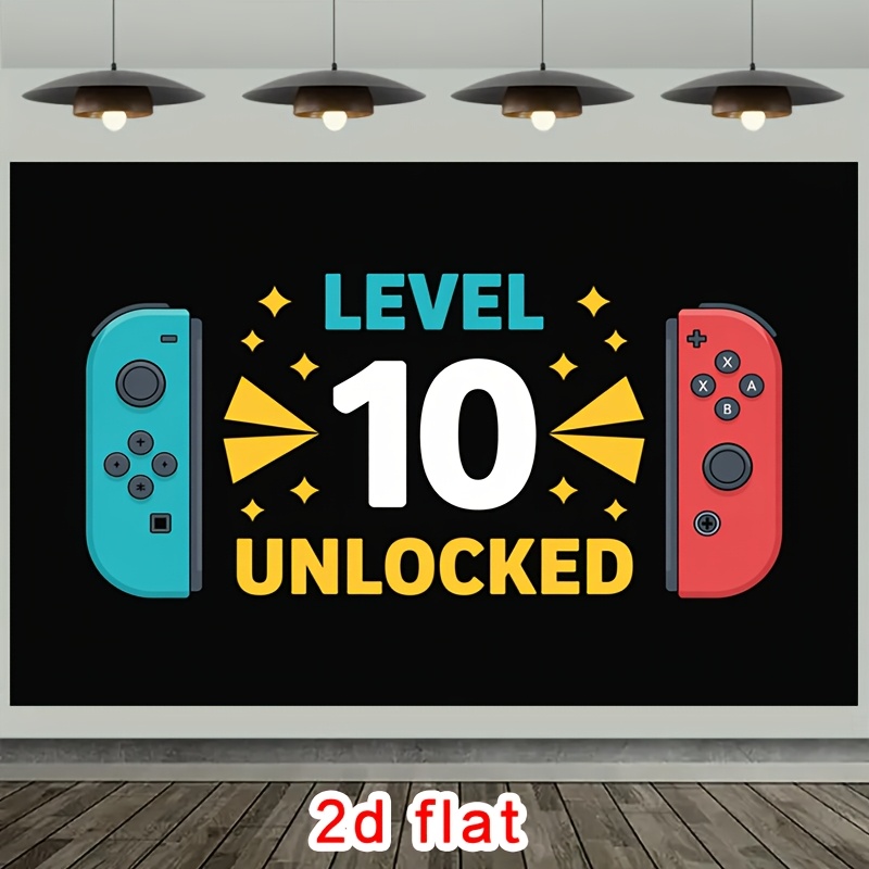 Party Games At Christmas - 2D planar model, [Party Banner] 2D
