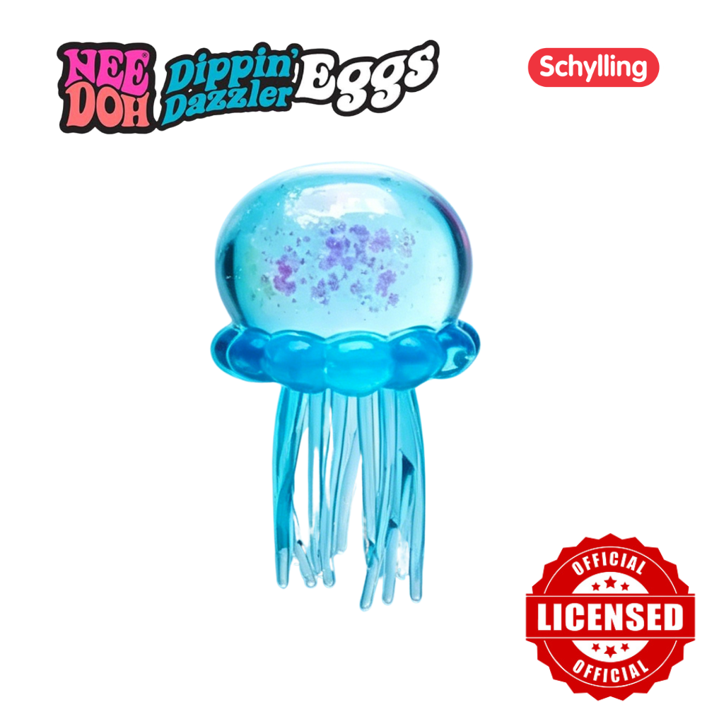 Party Games Questions - Schylling Confirmed Needoh Fuzz Ball Jellyfish