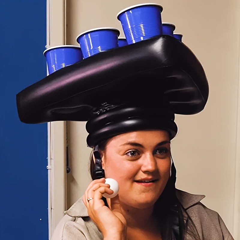 Inflatable Triangle Hat for Pi – Party Games Questions recenzja i cena