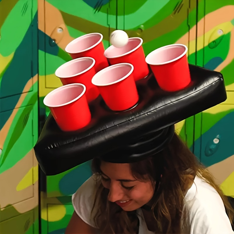 Inflatable Triangle Hat for Pi – Party Games Questions recenzja i cena