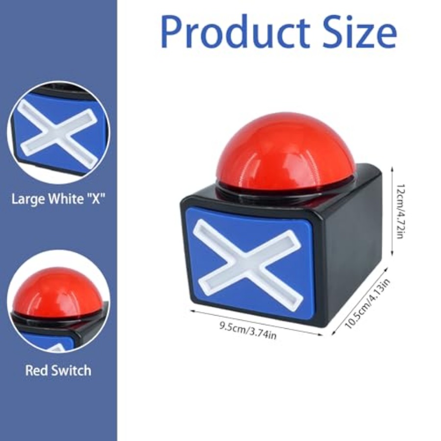 8 Pcs Answer Game Buzzer with  – Party Games Quiz For Adults recenzja i cena