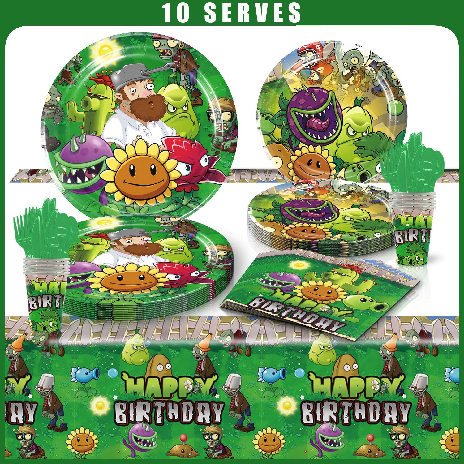 Cute Cartoon Plants V.S. Zombi – Party Games Good recenzja i cena