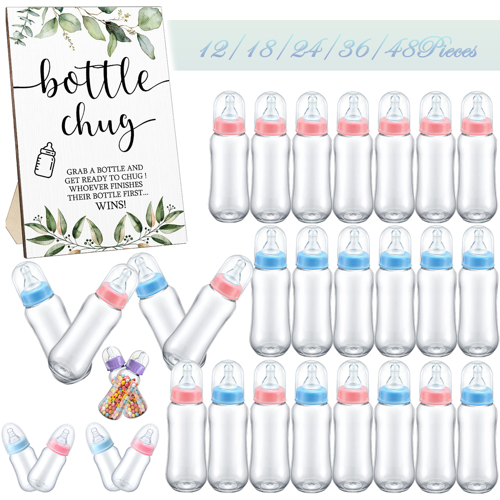 12-48Pieces Baby Shower Game C – Party Games No Supplies recenzja i cena