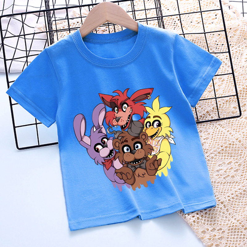 Five Night At Freddys T Shirt  – Party Games At Christmas recenzja i cena