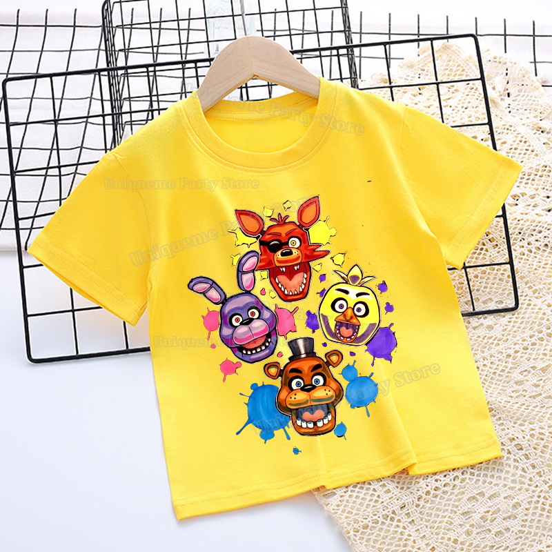 Five Night At Freddys T Shirt  – Party Games At Christmas recenzja i cena