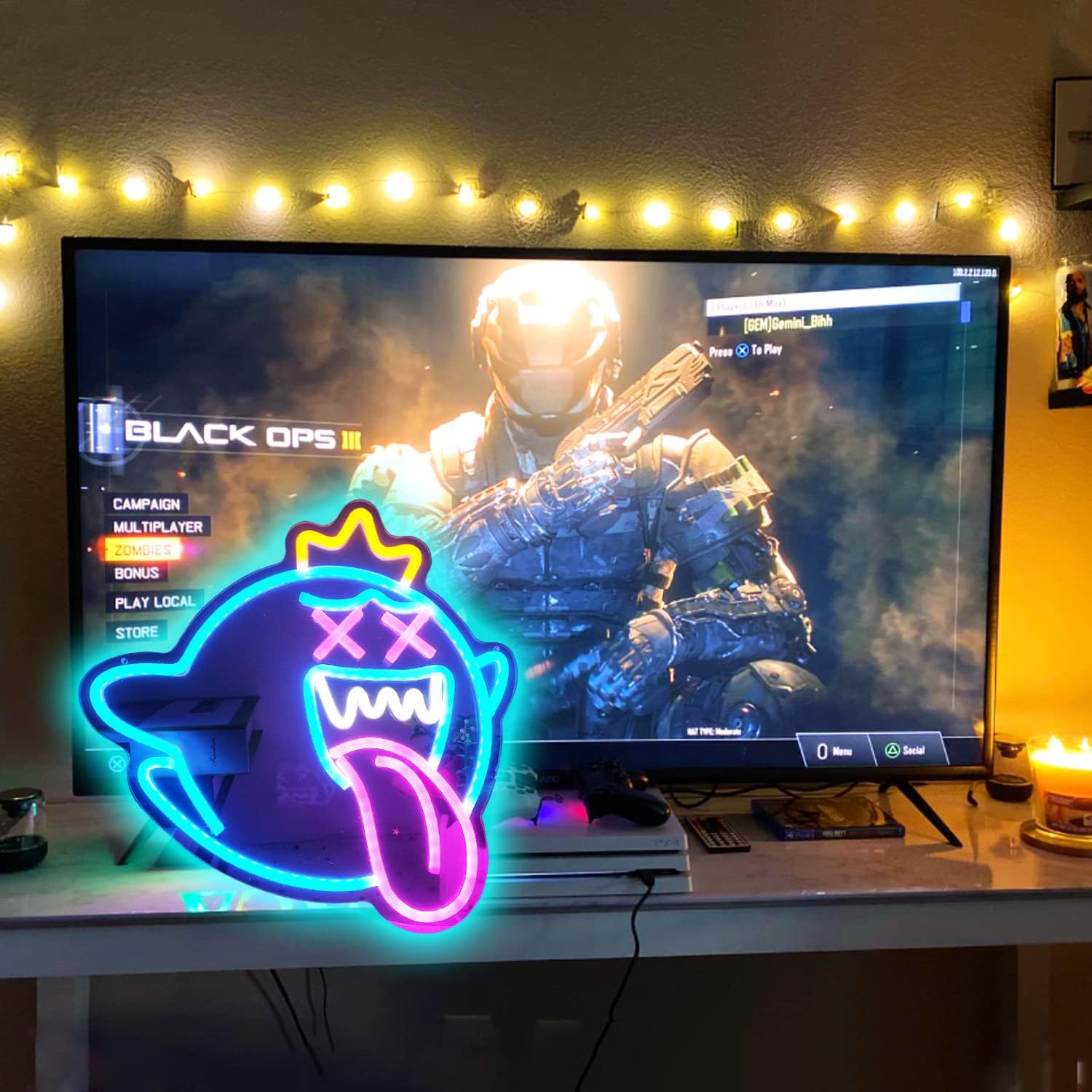 King Boo Neon Sign Ghost Led N – Party Games Switch recenzja i cena