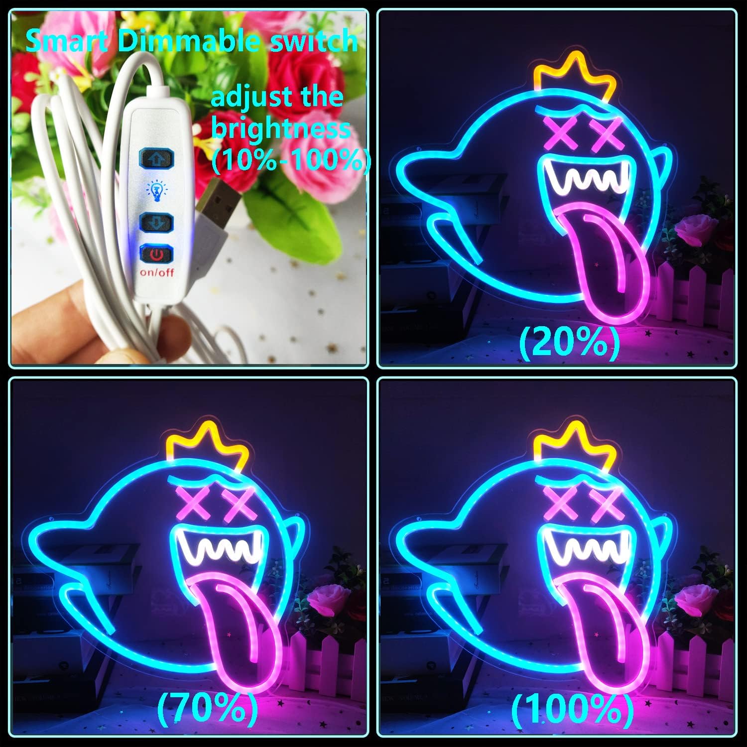 King Boo Neon Sign Ghost Led N – Party Games Switch recenzja i cena