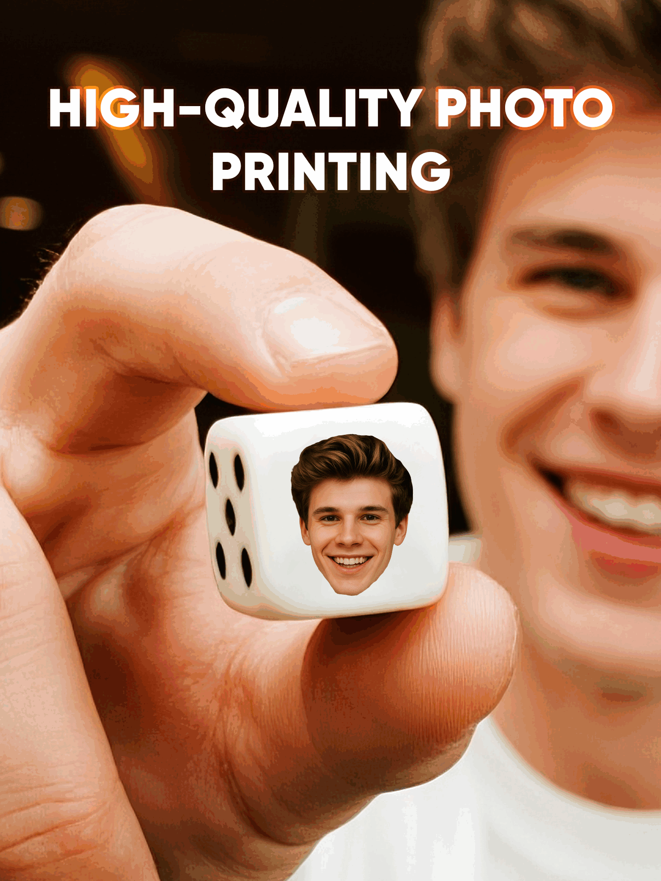 Custom Face Dice Personalized  – Party Games Graduation recenzja i cena