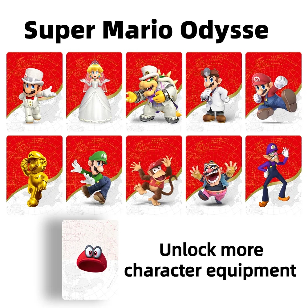 New 10Pcs Mario Mini Card Supe – Party Games Switch recenzja i cena
