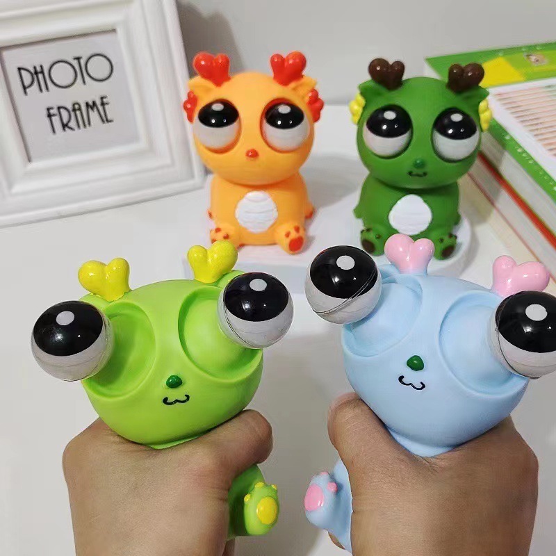 Pop Out Eye Dragon Dinosaur Sq – Party Games Adults Funny recenzja i cena