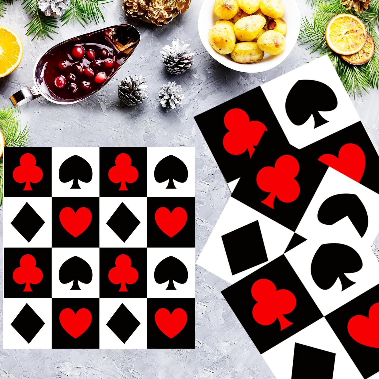 20/40/60/80 PCS Casino Theme P – Party Games No Supplies recenzja i cena