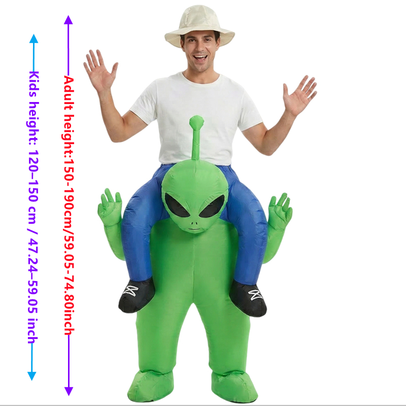 Adults Inflatable Alien Costum – Party Games Adults Funny recenzja i cena