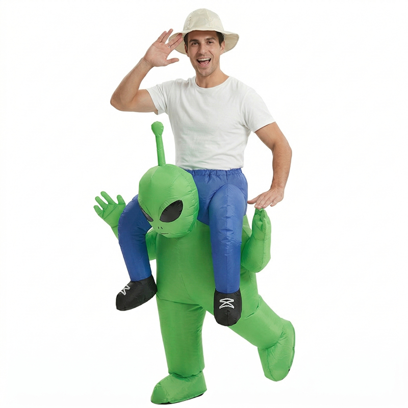 Adults Inflatable Alien Costum – Party Games Adults Funny recenzja i cena