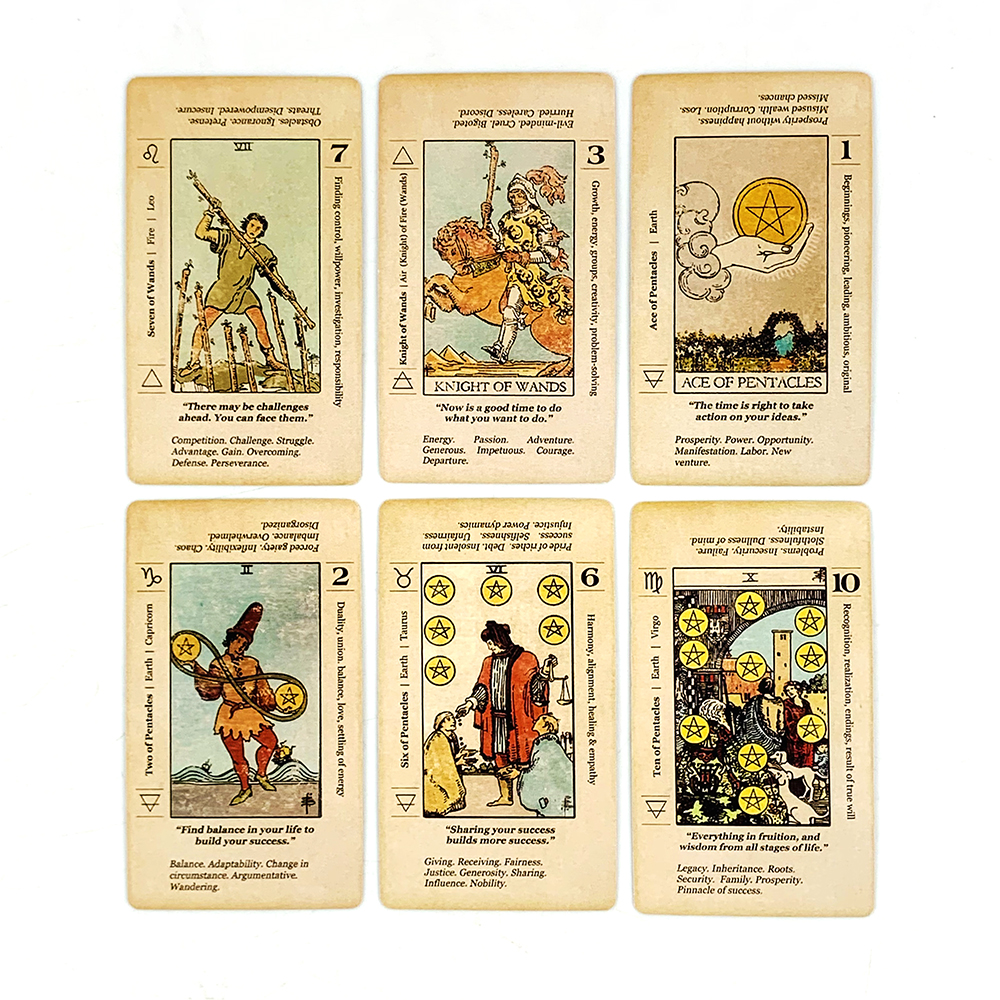 Meaning Tarot Card A 78 Cards  – Party Games Meaning recenzja i cena
