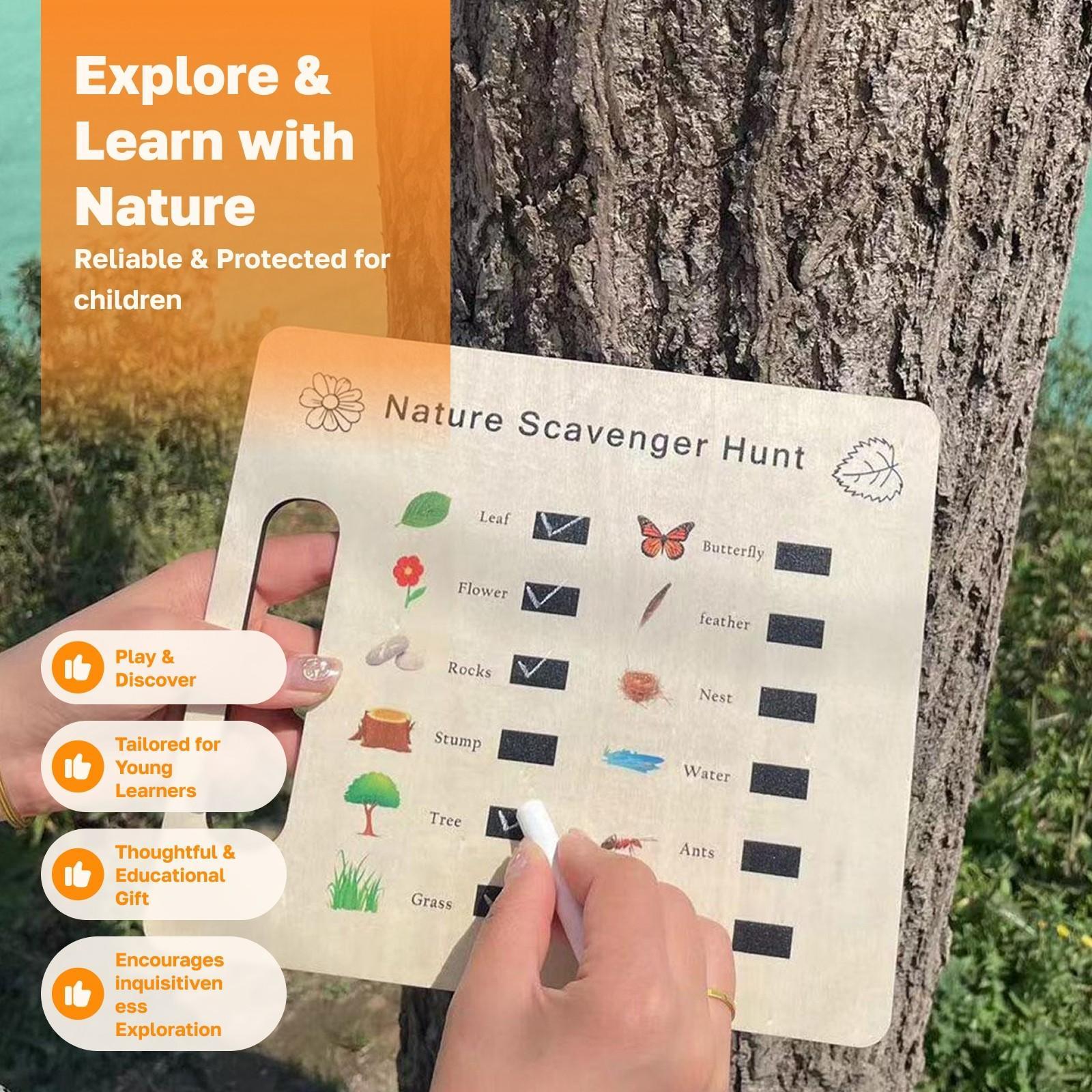 Nature Exploration Toys Find T – Scavenger Hunt Card recenzja i cena