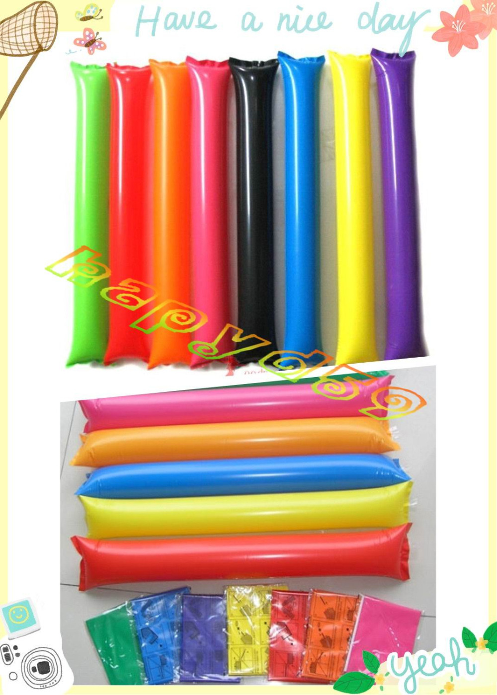 100pcs 60cm clapper ballon bea – Party Games Graduation recenzja i cena