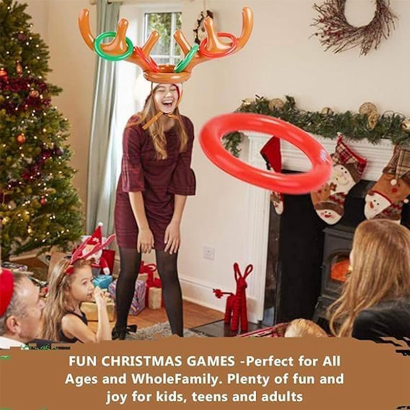 1/3Set Christmas Game Inflatab – Party Games No Supplies recenzja i cena