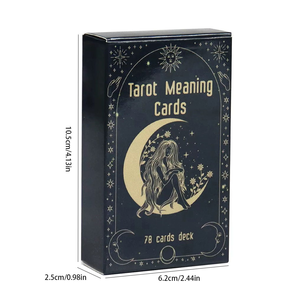 78 Cards / Deck Tarot Meaning  – Party Games Meaning recenzja i cena
