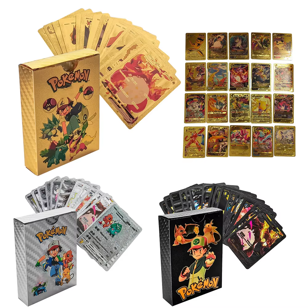 55PCS Pokemon Cards Vmax GX Go – Party Games Good recenzja i cena