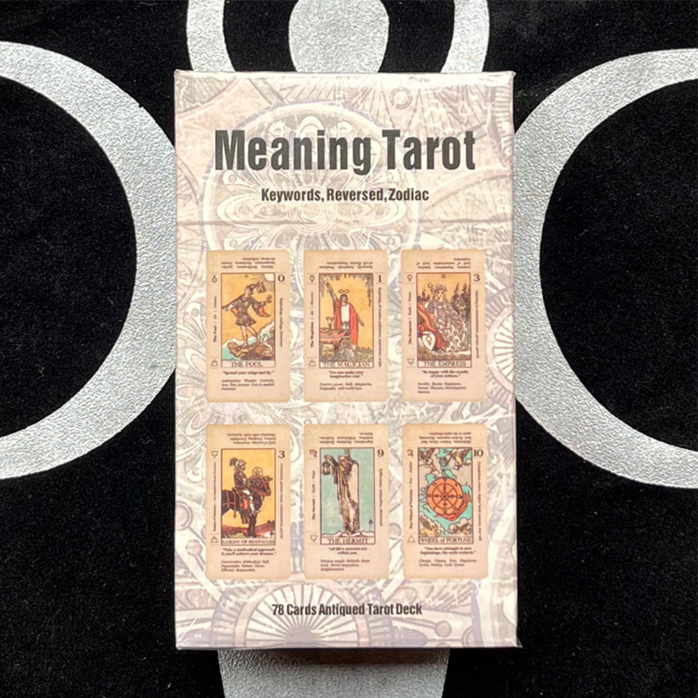 78pcs Meaning Tarot Cards Fami – Party Games Meaning recenzja i cena