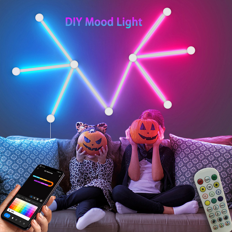 Smart RGB Wall Lamp, Bluetooth – Party Games Music recenzja i cena