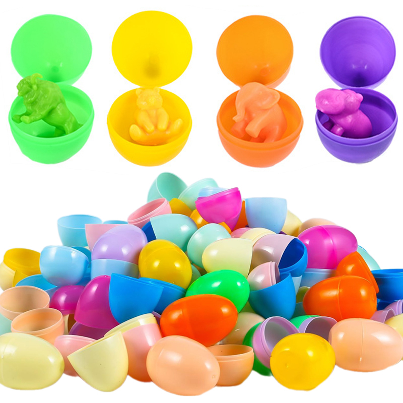 12/24Pcs Empty Easter Eggs Pla – Party Games Easter Egg recenzja i cena