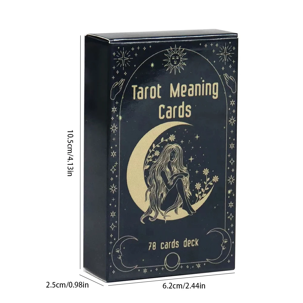 78 Cards / Deck Tarot Meaning  – Party Games Meaning recenzja i cena