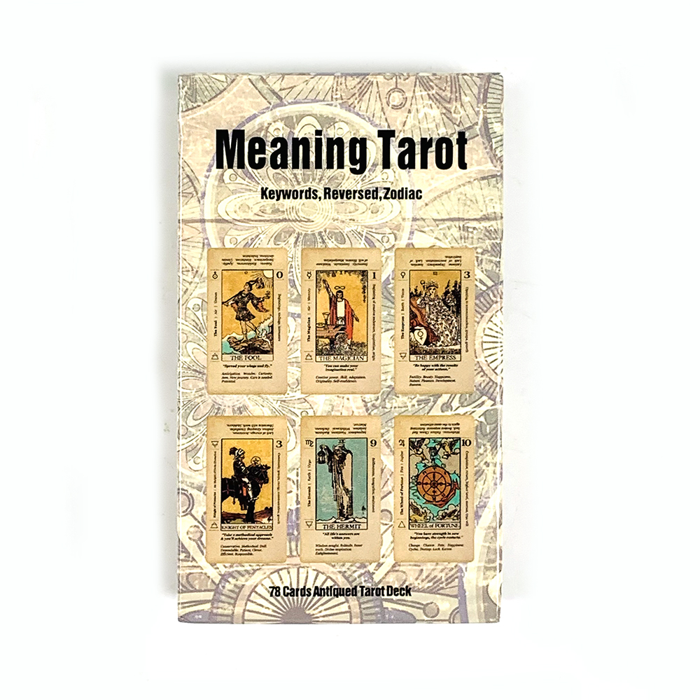 Meaning Tarot Card A 78 Cards  – Party Games Meaning recenzja i cena