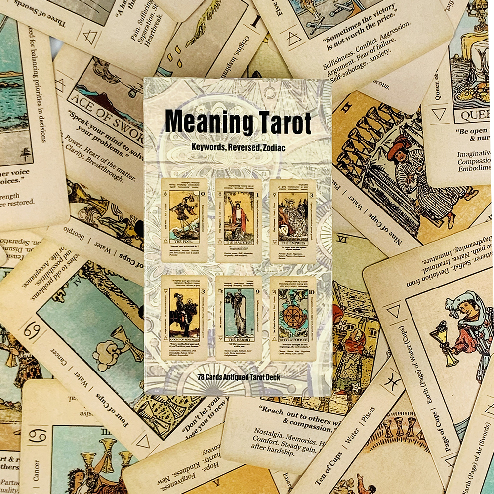 Meaning Tarot Card A 78 Cards  – Party Games Meaning recenzja i cena