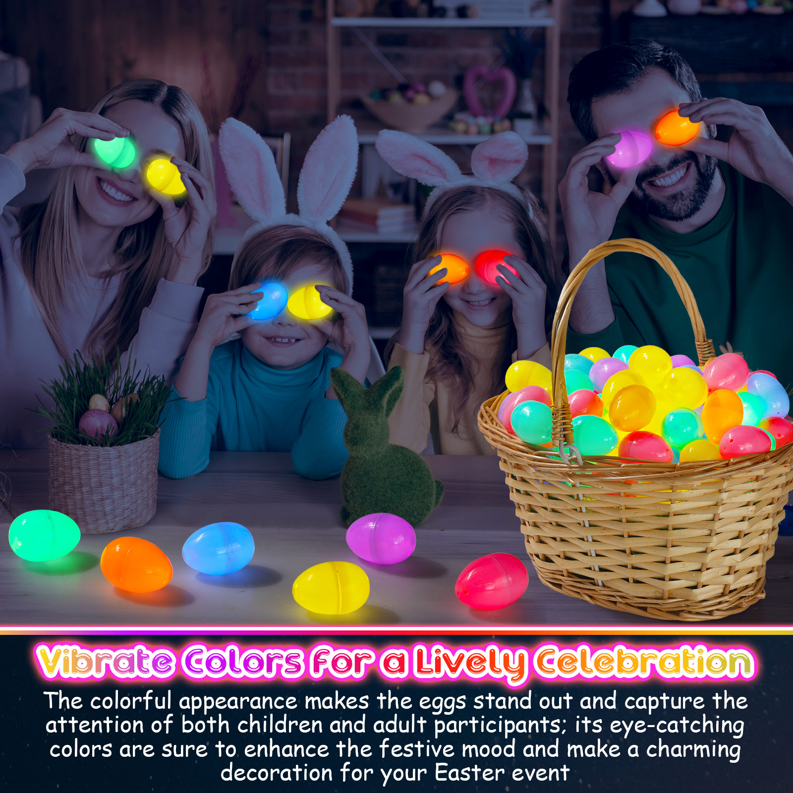 100-300Set Easter Eggs with Mi – Party Games Easter Egg recenzja i cena