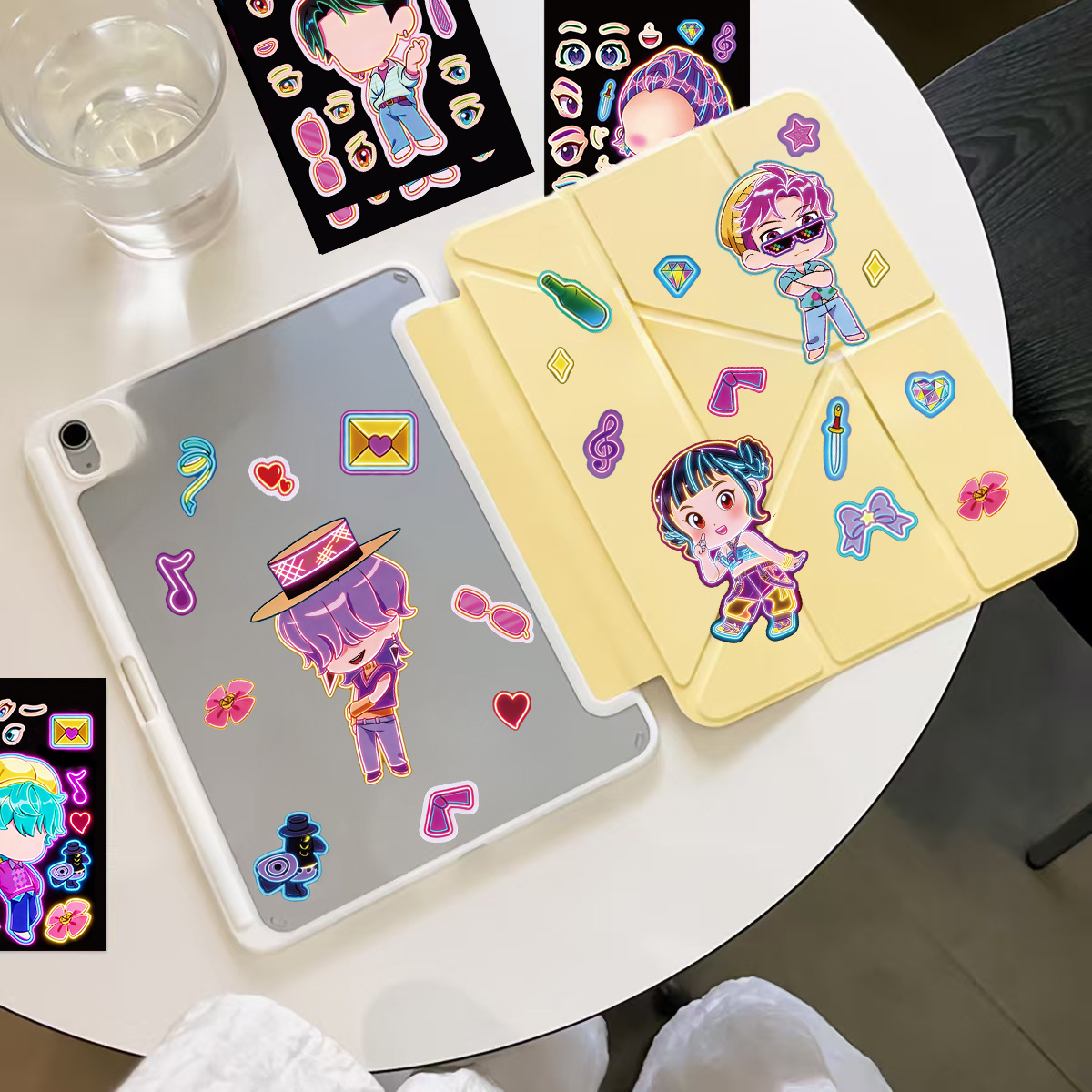 8pcs Funny Girls Stickers Toys – Party Games Music recenzja i cena