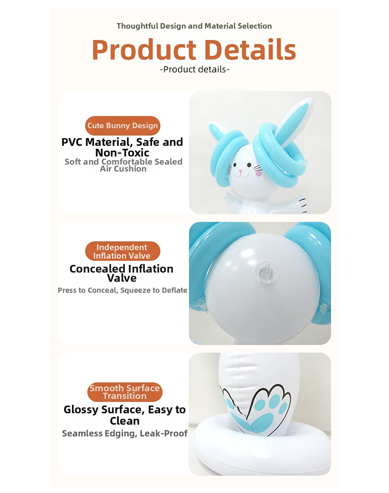 Easter Inflatable Bunny Ring T – Party Games Easter Egg recenzja i cena