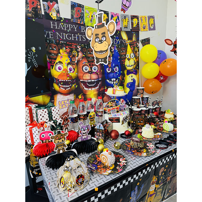 FNAF Themed Paper Plate Cups C – Party Games At Christmas recenzja i cena