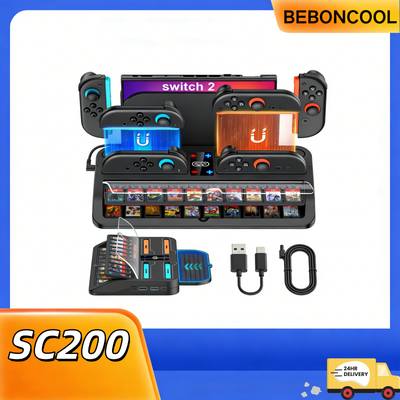 BEBONCOOL SC200 Switch2 Chargi – Party Games Switch recenzja i cena