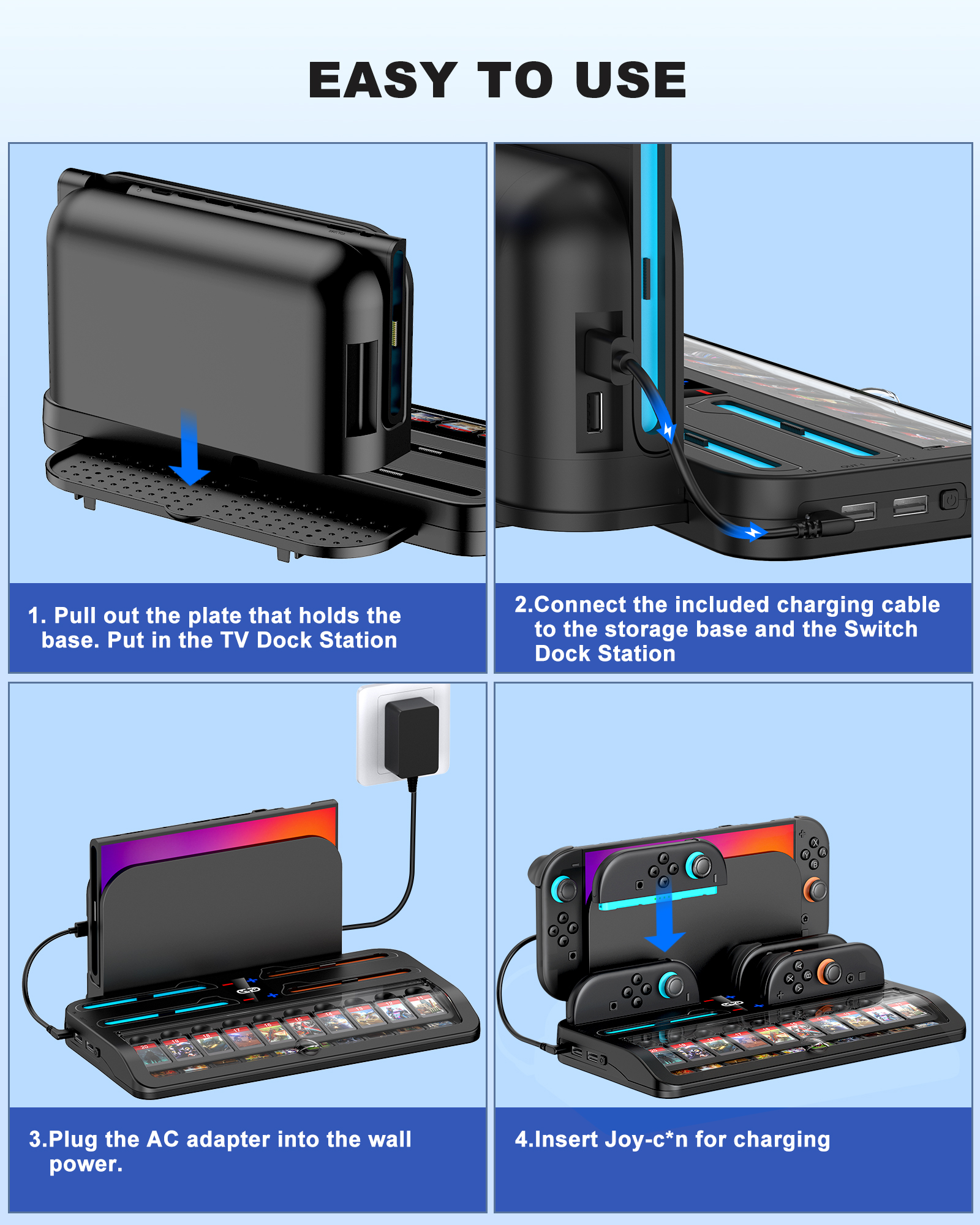 BEBONCOOL SC200 Switch2 Chargi – Party Games Switch recenzja i cena