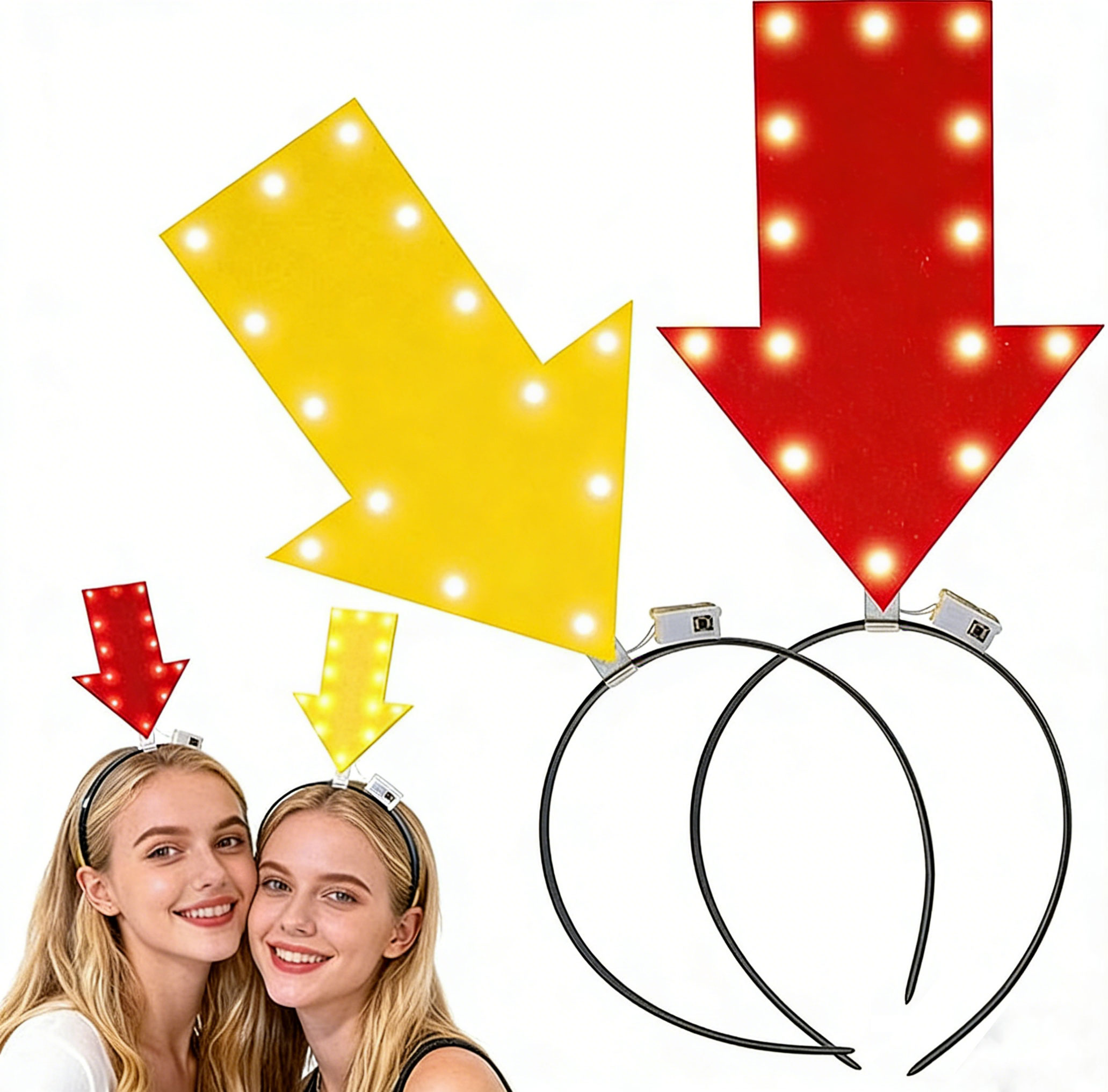 Light up Arrow Headband Festiv – Party Games Adults Funny recenzja i cena