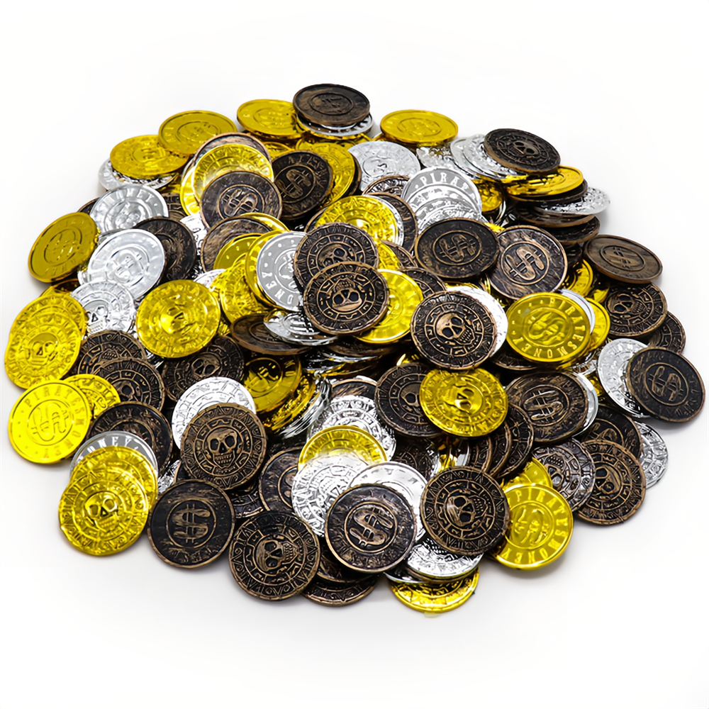 20/50/100pcs Retro Pirate Coin – Party Games No Supplies recenzja i cena