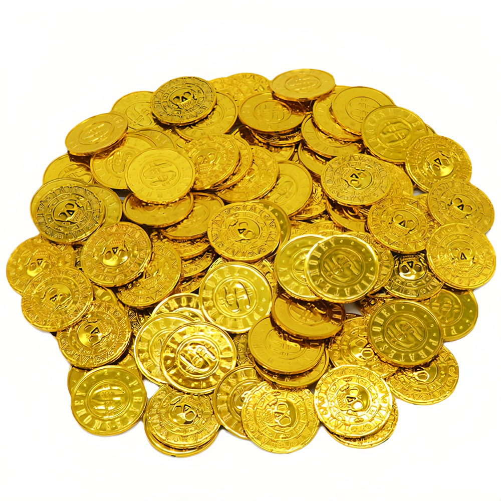 20/50/100pcs Retro Pirate Coin – Party Games No Supplies recenzja i cena