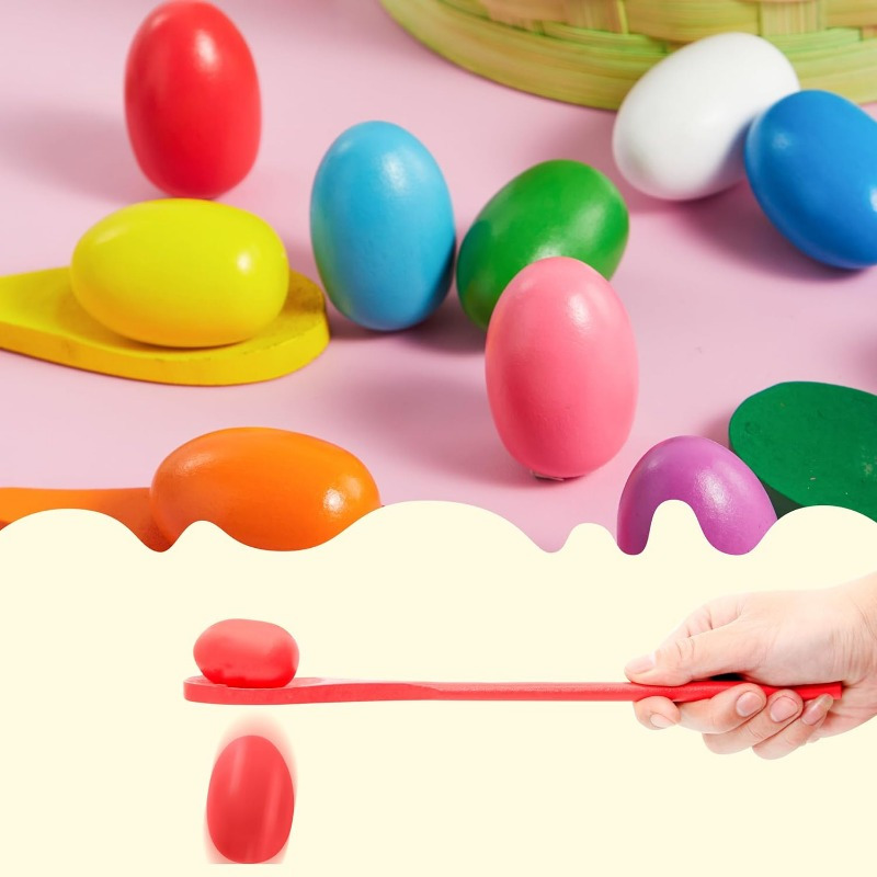 24 PCS Easter Egg and Spoon Ra – Party Games Easter Egg recenzja i cena