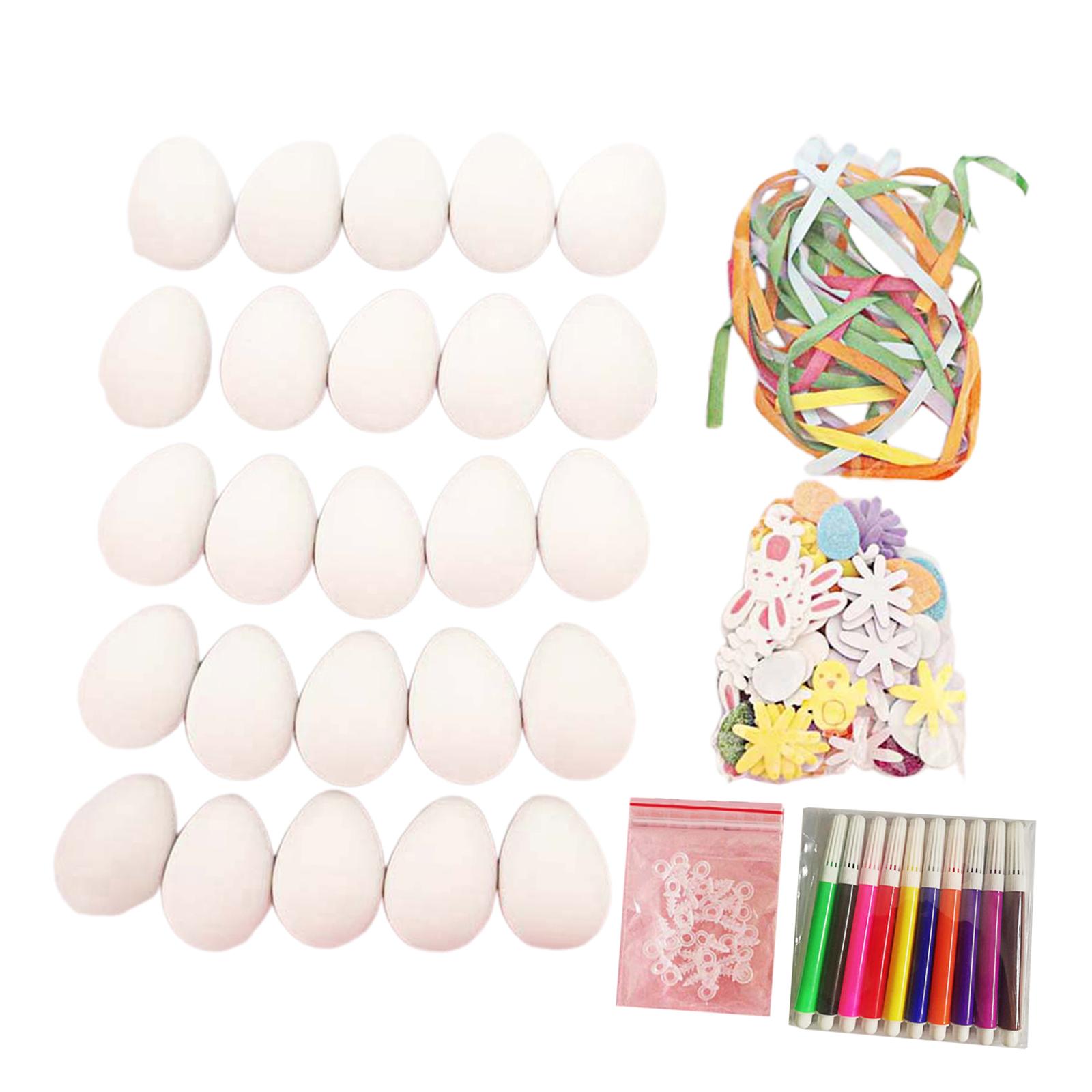 White Easter Eggs Blank Craft  – Party Games Easter Egg recenzja i cena