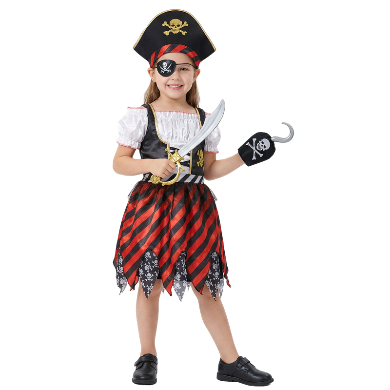 Girls Pirate Costume Set Carib – Party Games Questions recenzja i cena