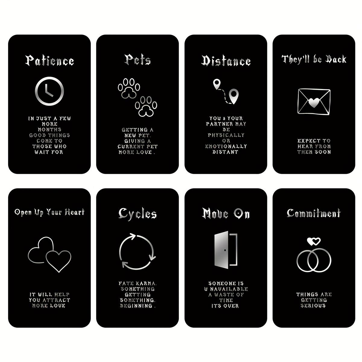 40/54 Sheets Tarot Set,Perfect – Party Games Meaning recenzja i cena
