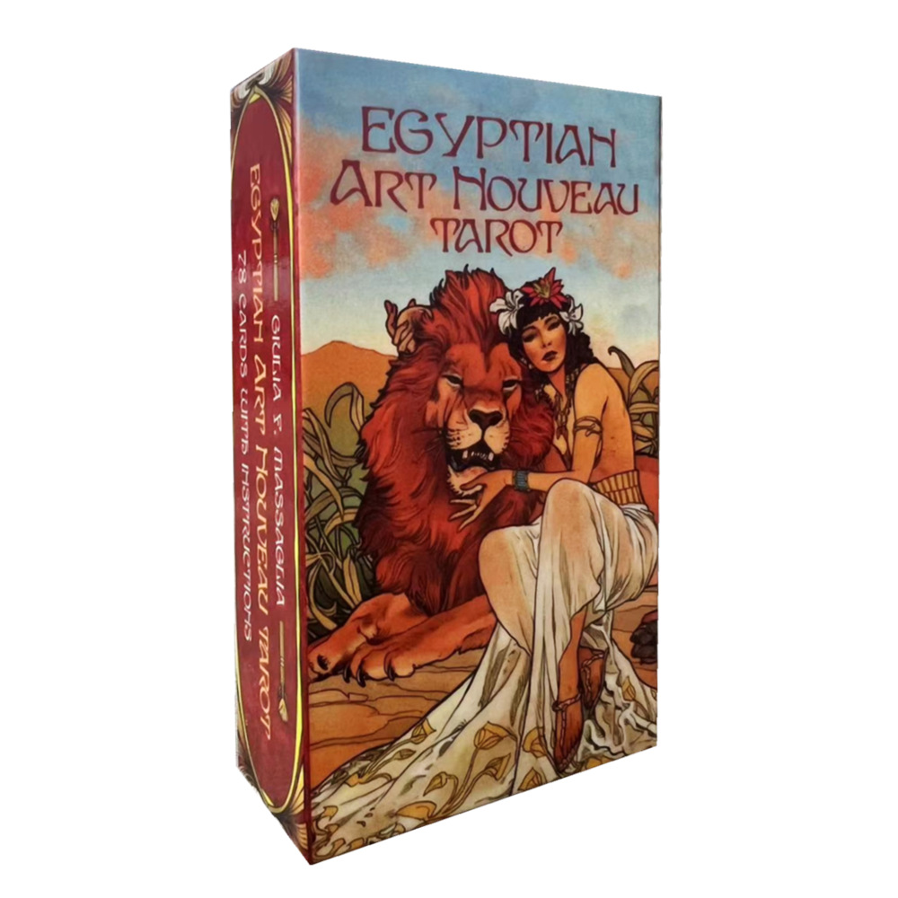 Egyptian Art Nouveau Tarot car – Party Games Meaning recenzja i cena