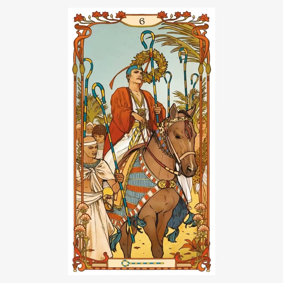 Egyptian Art Nouveau Tarot car – Party Games Meaning recenzja i cena