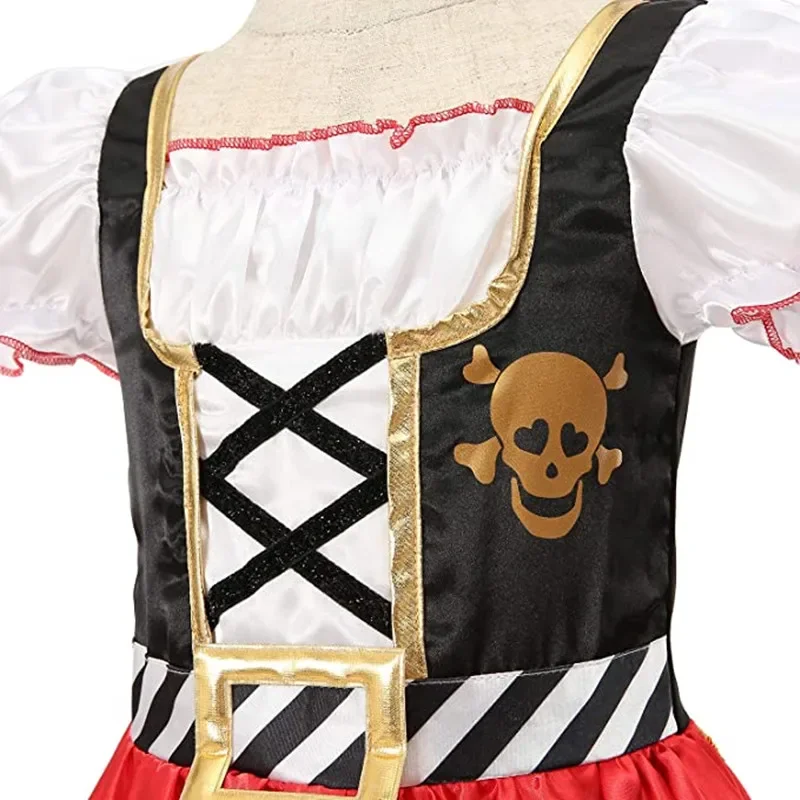 Girls Pirate Skull Party Costu – Party Games Questions recenzja i cena