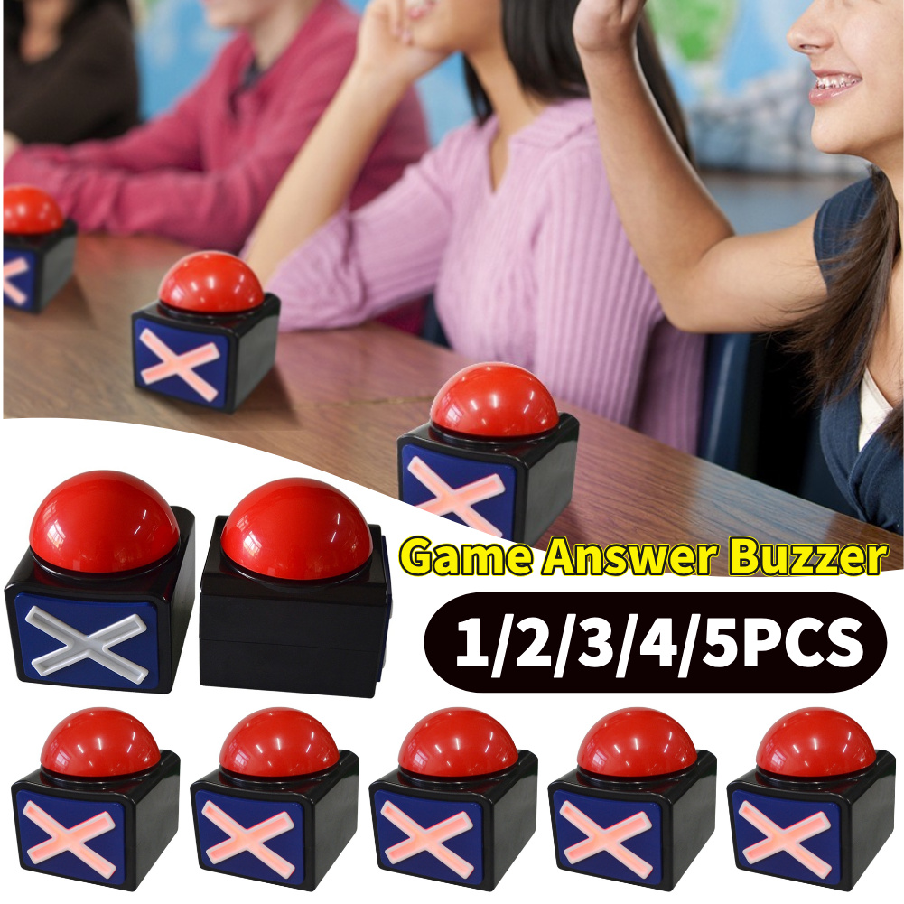 1-5Pcs Game Answer Buzzer Alar – Party Games Quiz For Adults recenzja i cena